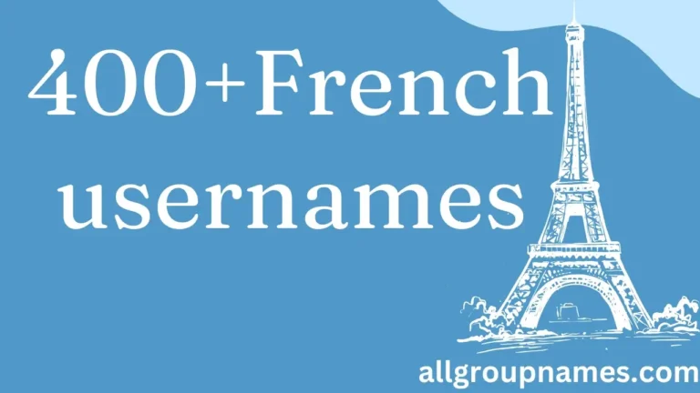 French usernames