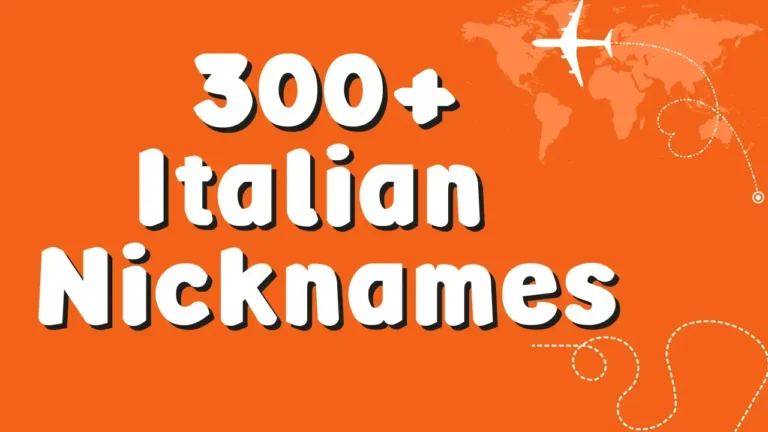 Italian nicknames