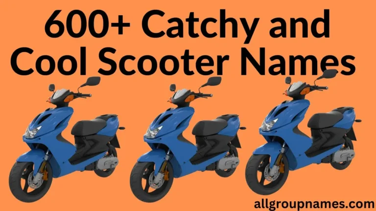 Scooter Names