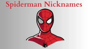 Spiderman Nicknames