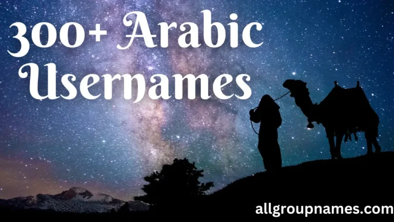 arabic usernames