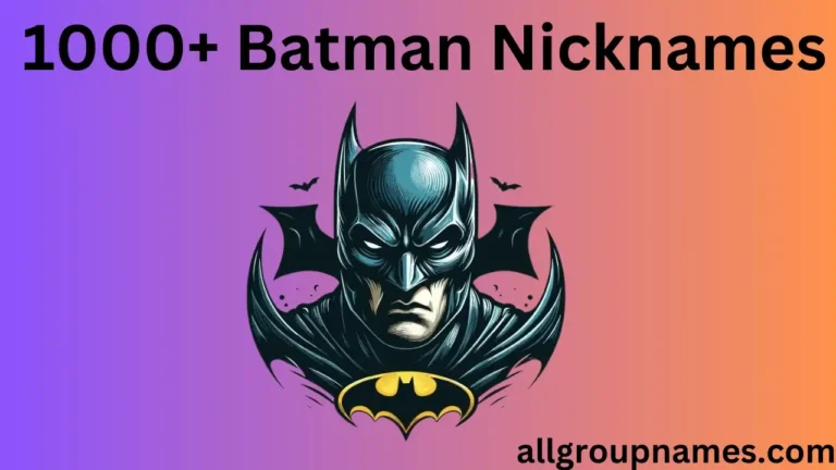 batman nicknames
