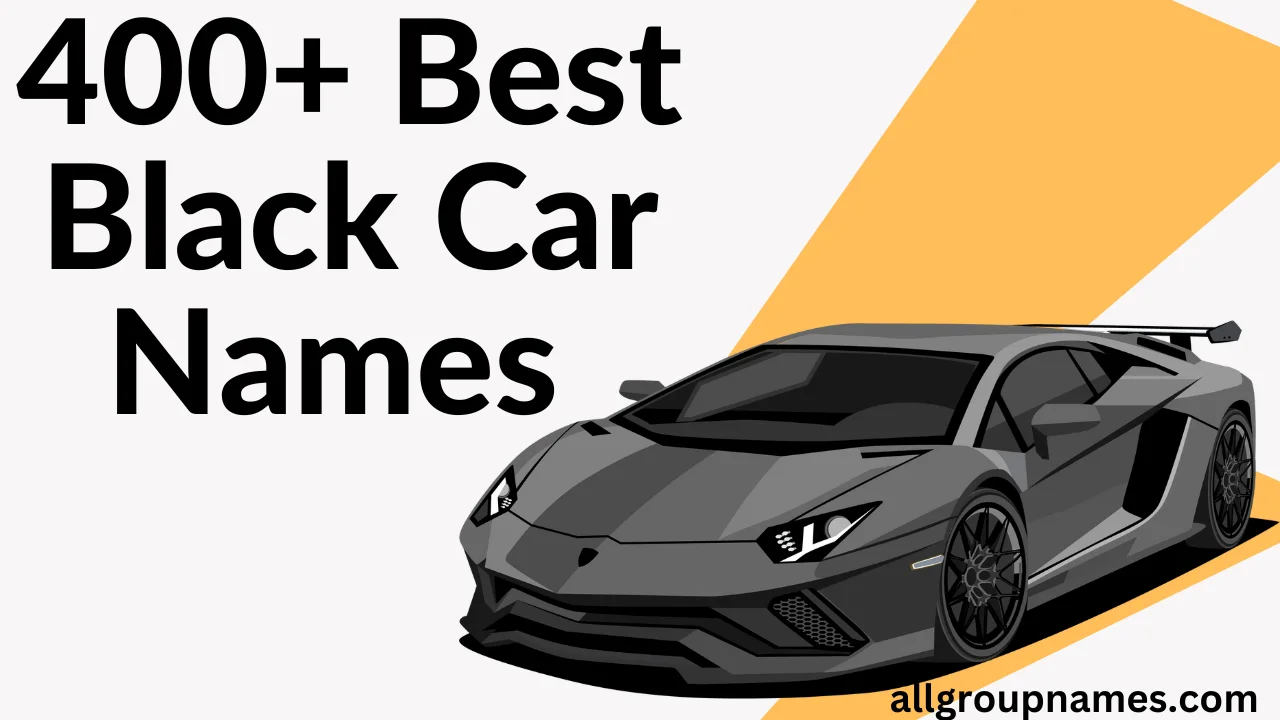 Black Car Names