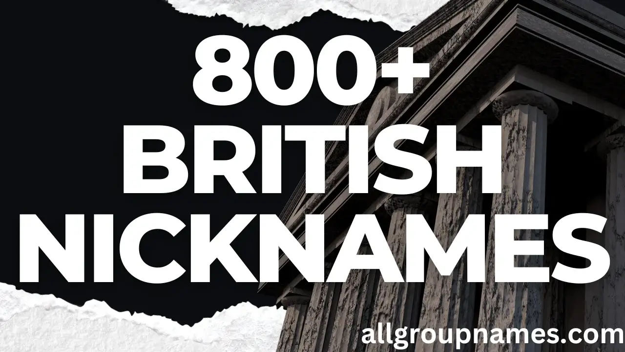 British Nicknames