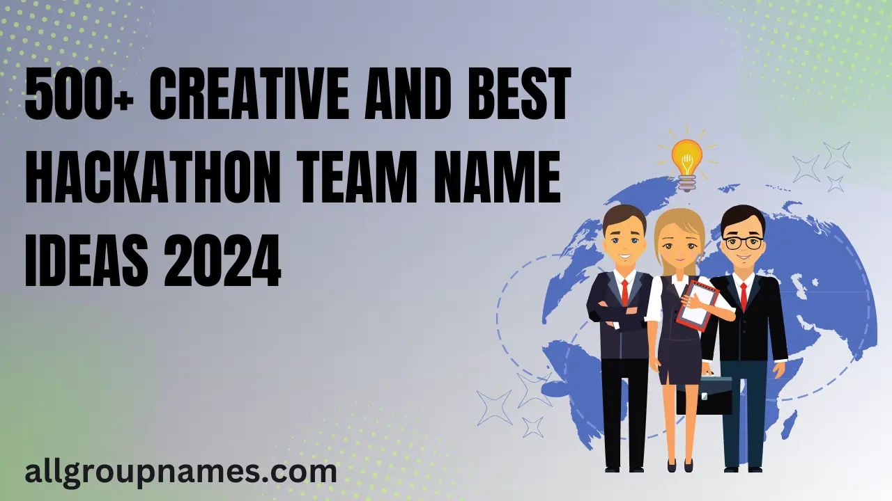 hackathon team names