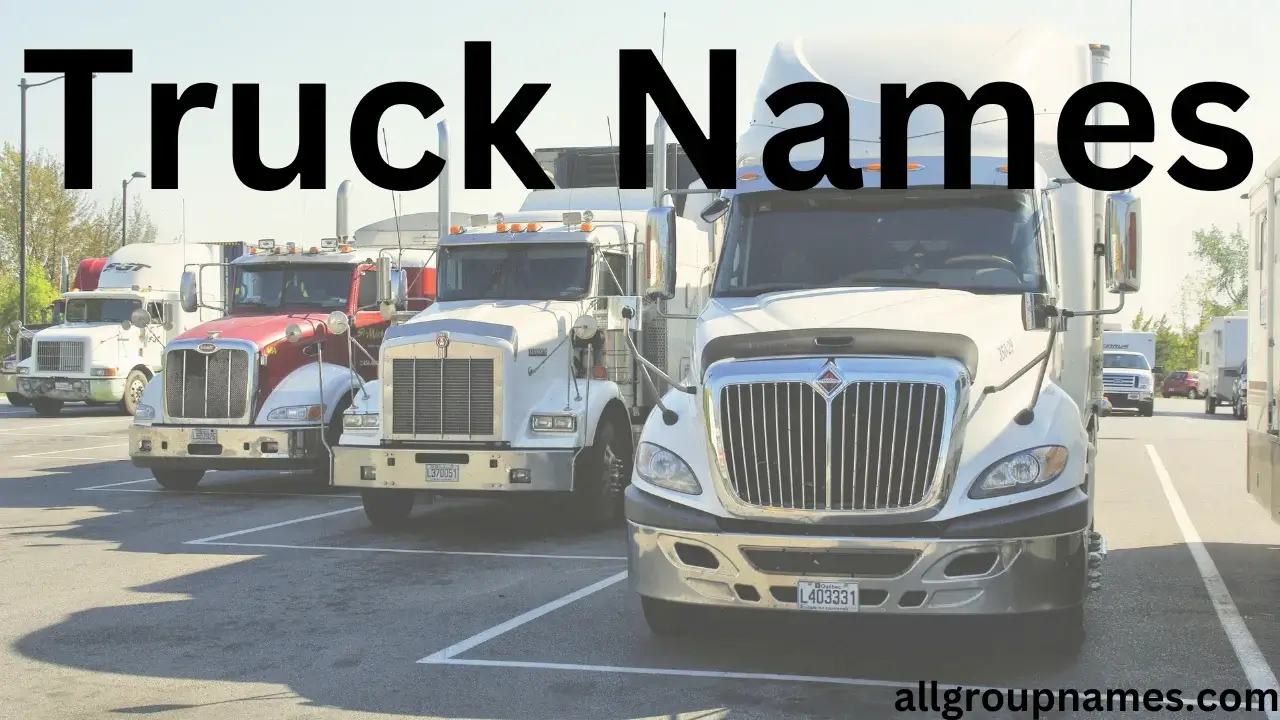 Truck Names