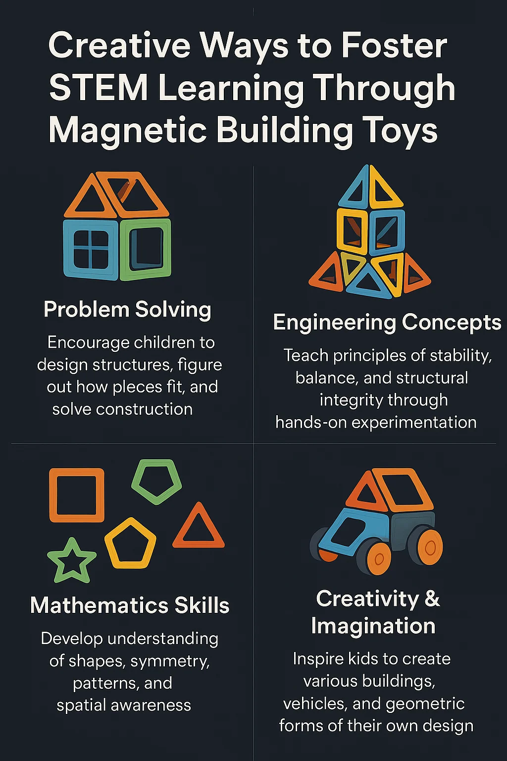 Creative Ways to Foster STEM Learning Through Magnetic Building Toys
