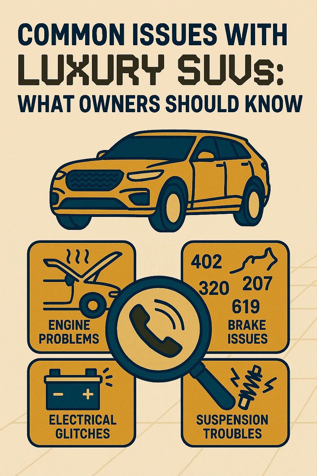 Common Issues with Luxury SUVs: What Owners Should Know