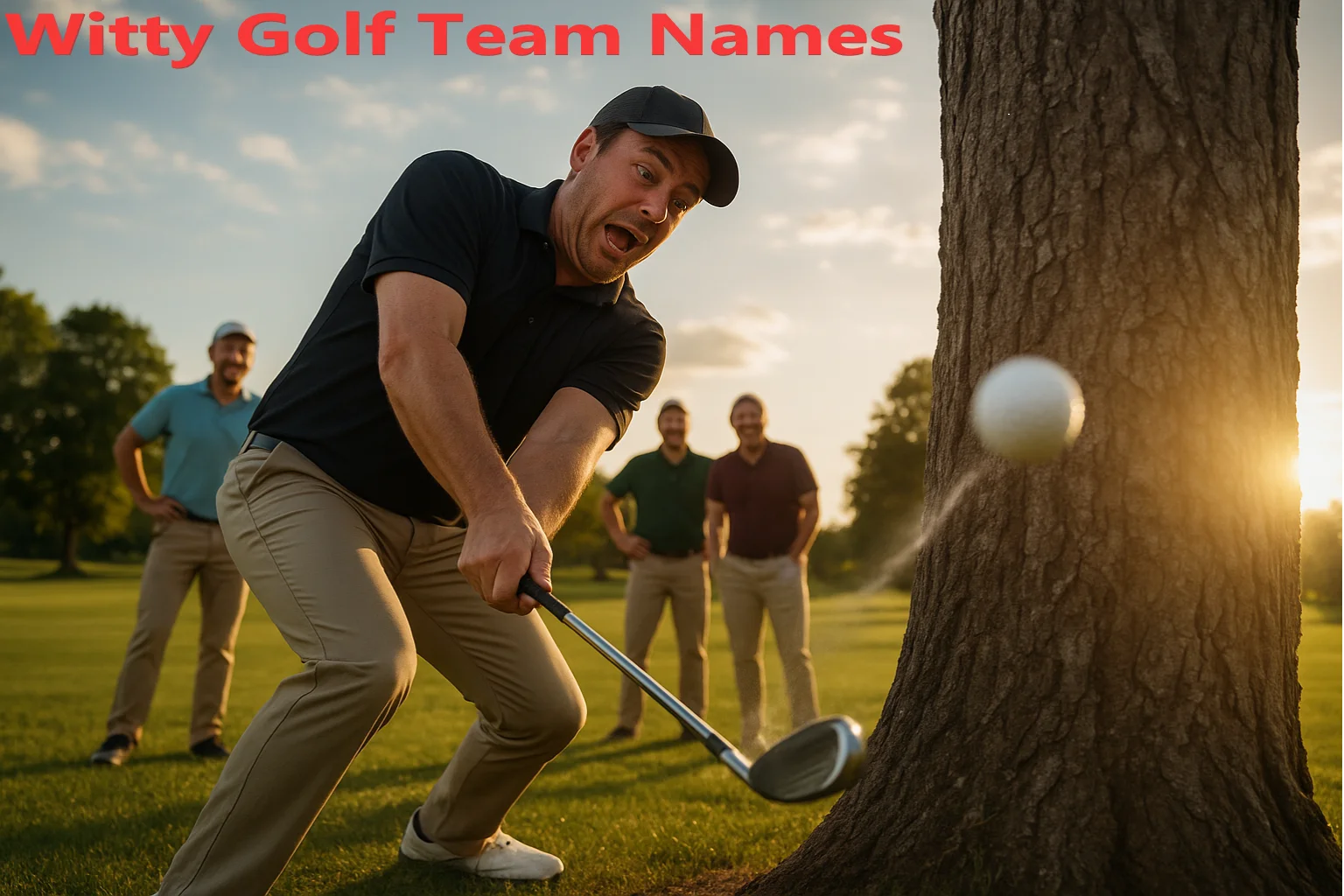Witty Golf Team Names