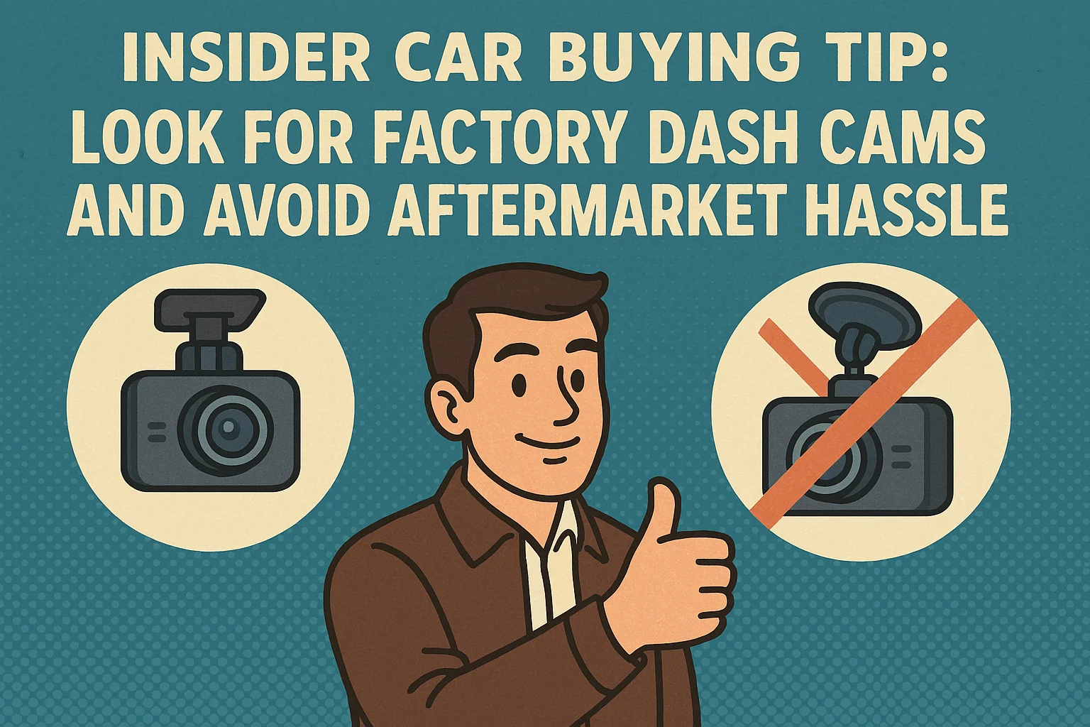 Look For Factory Dash Cams and Avoid Aftermarket Hassle
