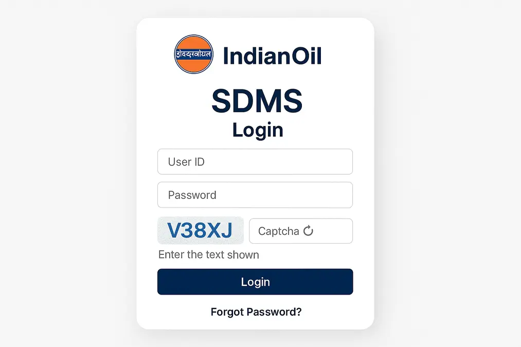 SDMS PX IndianOil Dealer Portal Guide