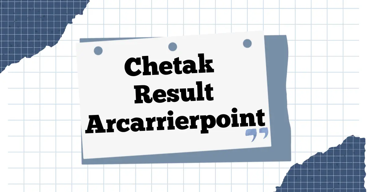 Instant & Accurate Chetak Result on ARCarrierPoint