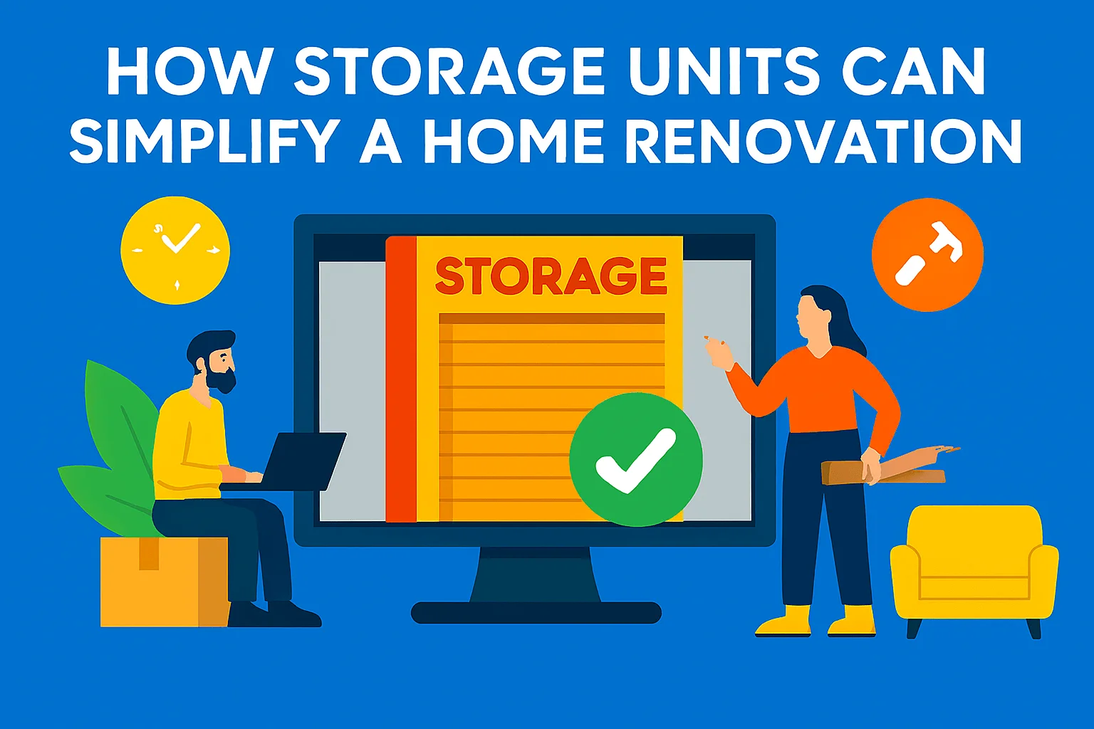 How Storage Units Can Simplify a Home Renovation
