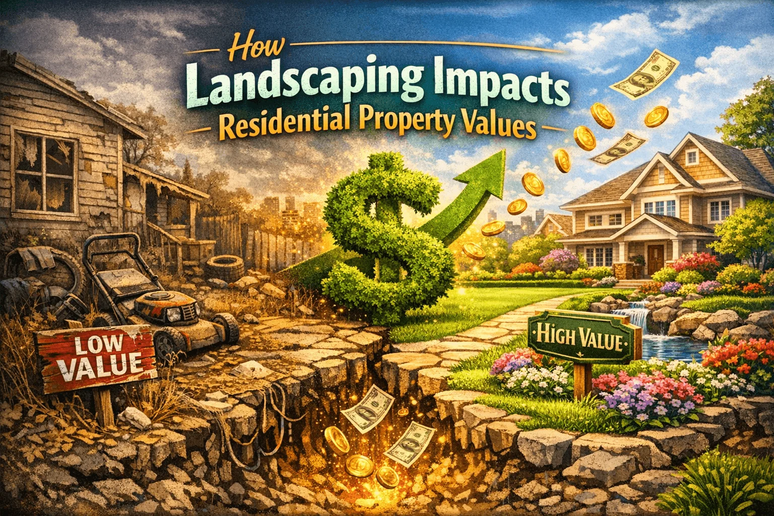 How Landscaping Impacts Residential Property Values