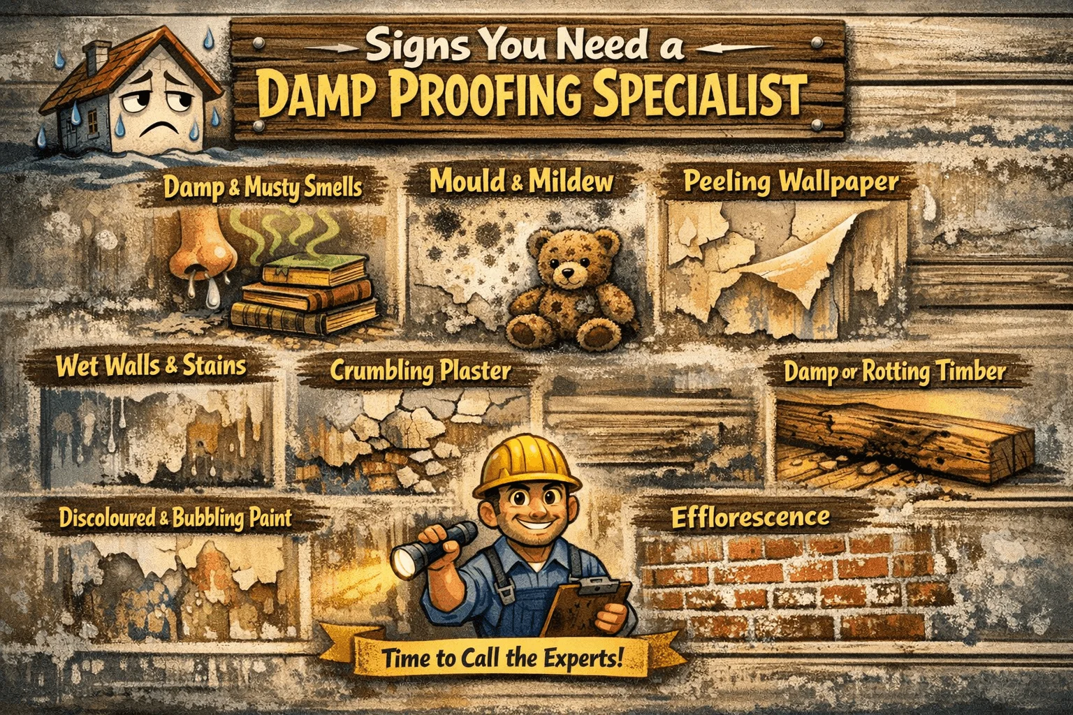 Signs You Need a Damp Proofing Specialist