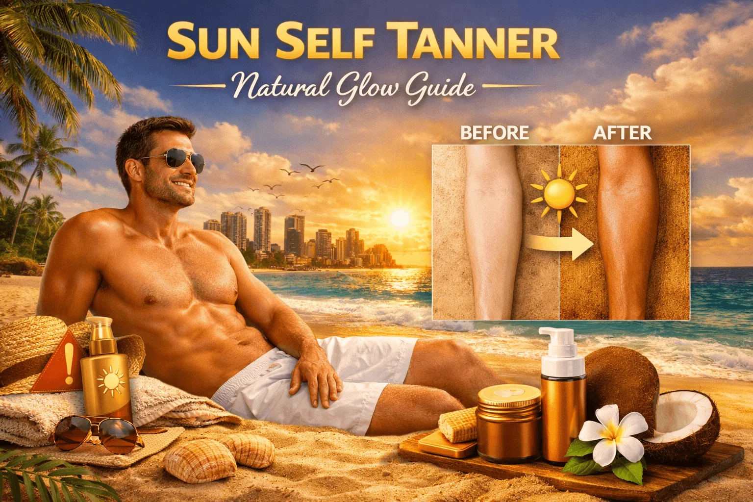 Sun Self Tanenr Guide for a Natural Bronze Glow