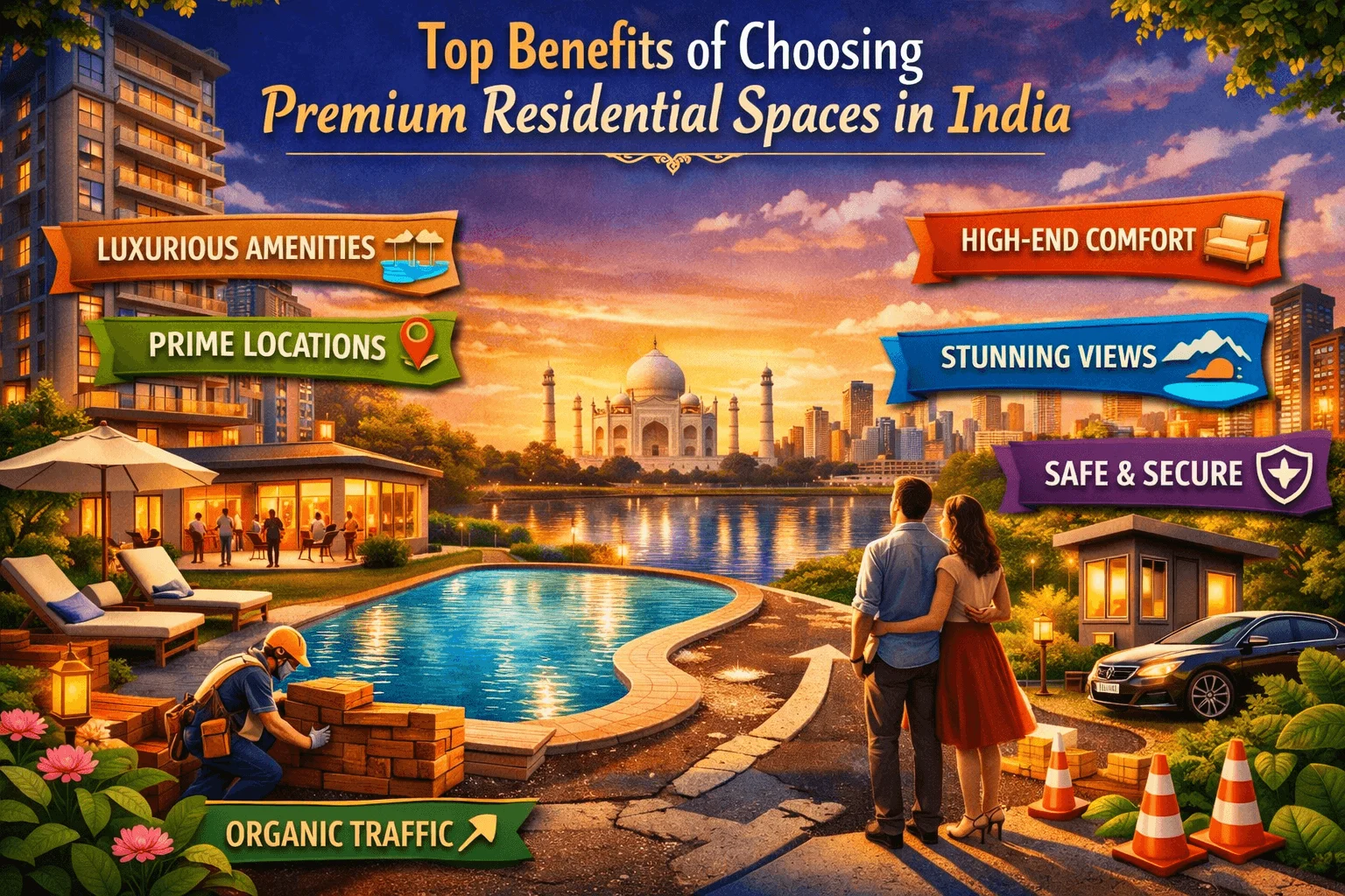 Top Benefits Of Choosing Premium Residential Spaces in India