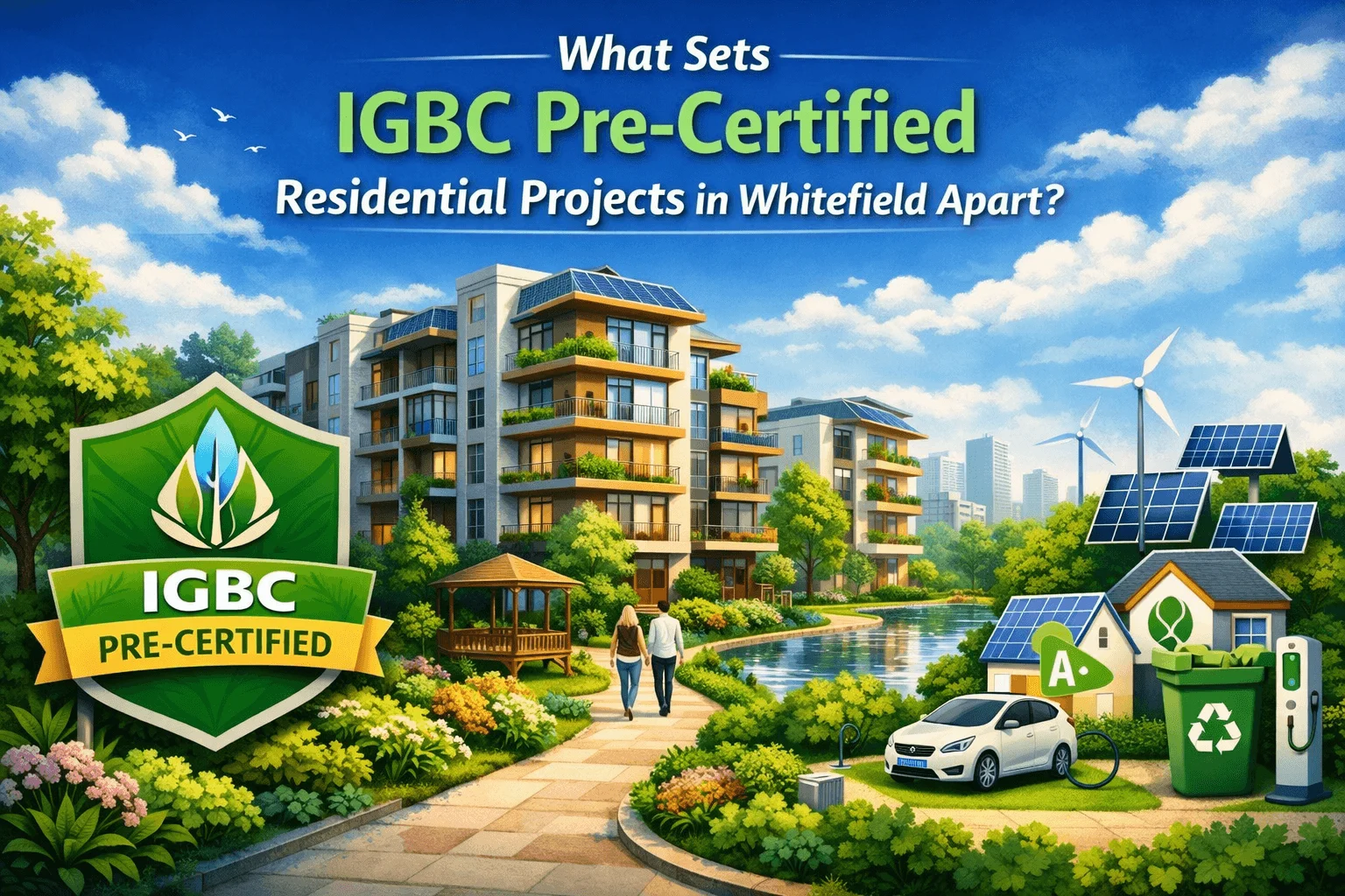 What Sets IGBC Pre-Certified Residential Projects in Whitefield Apart?