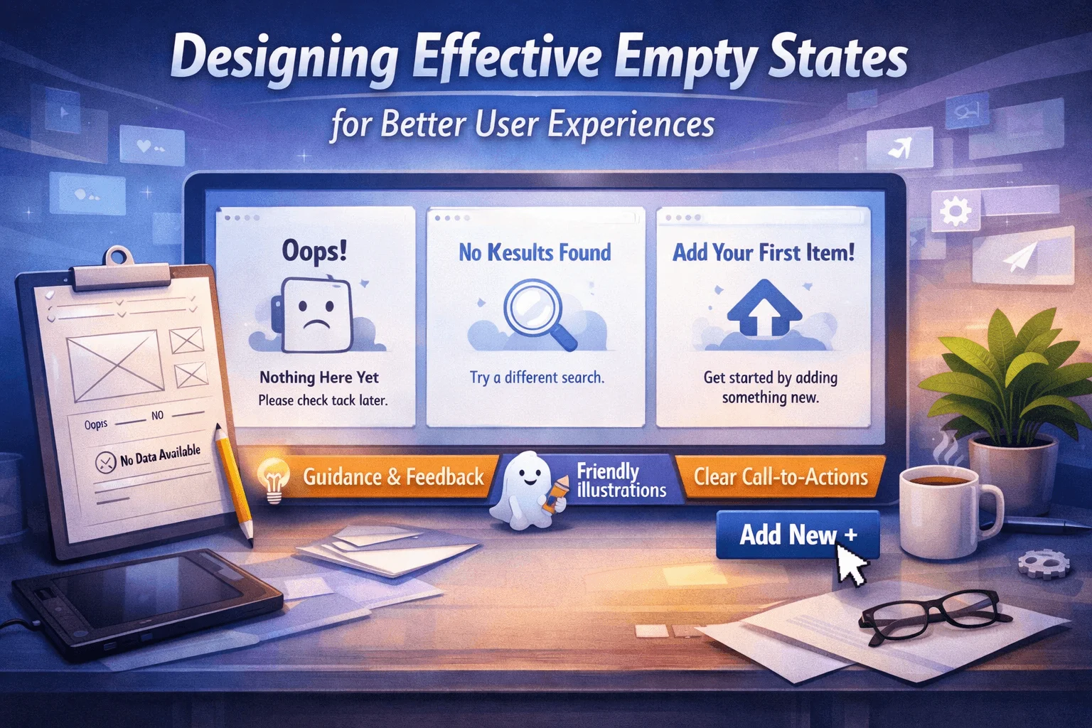 Designing Effective Empty States for Better User Experiences